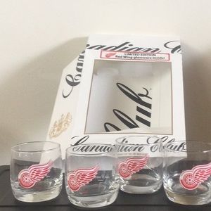 New 4 Limited Edition Red Wing Glasses
